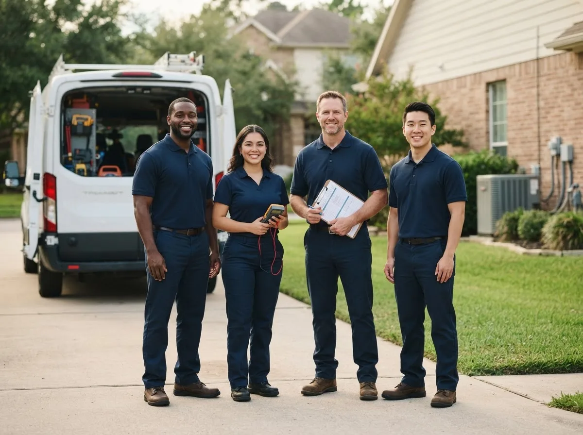 Certified HVAC technician near Bryan, TX